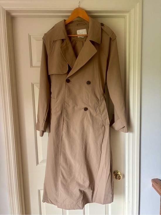 a new day Jackets & Blazers - a new day Long Trench Coat Tan